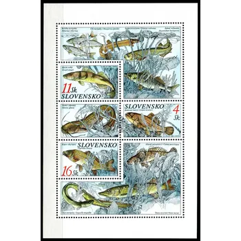 Poštovní známka (1998) č. PL 157 - 159 ** - Slovensko - Ryby