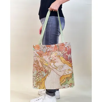 Taška Alfons Mucha Zelená