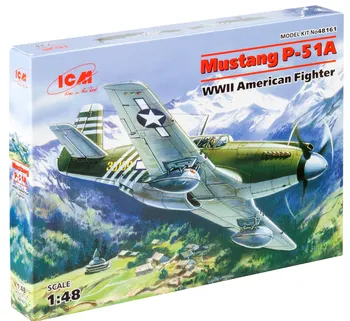Plastikový model ICM Mustang P-51A 1:48