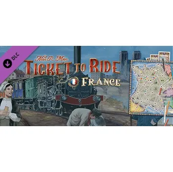 Počítačová hra Ticket To Ride - France (PC) (Steam)