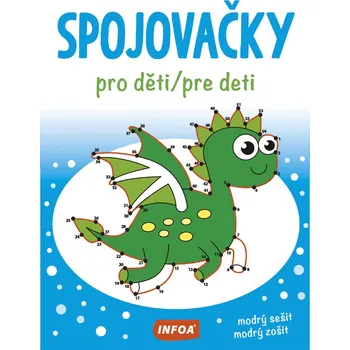 Bystrá hlava Spojovačky pro děti/pre deti (modrý sešit)