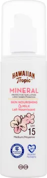Přípravek na opalování Hawaiian Tropic Mineral Skin Nourishing Milk SPF15 100 ml