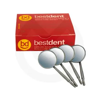 BestDent Zrcátko ploché č. 5, 12 ks