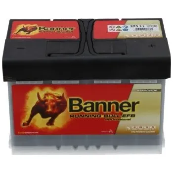 Autobaterie Akumulátor 12V 70AH BANNER EFB L- 660EN BANNER EFB57511