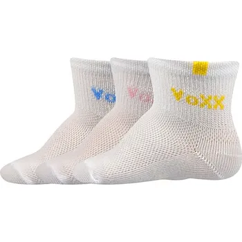 Fredíček mix A bílá ponožky VoXX - sada 3 páry vel. 18-20