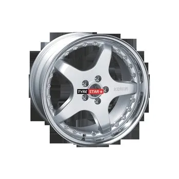 Alu kolo Keskin KT6 9x17 5x100 ET30 SILVER LIP POLISH