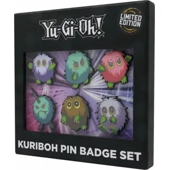 Figurka Yu-Gi-Oh Set of 6 Limited Edition Kuriboh Pin Badges - sada odznaků