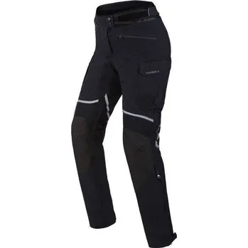 Sport Dámské moto kalhoty Rebelhorn Hardy II, černé textilní kalhoty na motorku S
