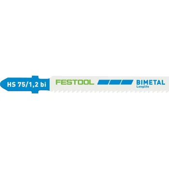Festool METAL STEEL/STAINLESS STEEL HS 75/1,2 BI/5 - Pilové plátky 204270