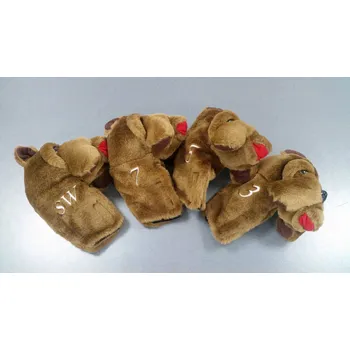 Headcover Hanimex iron cover buldog 3-SW