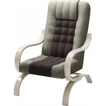 Křeslo Křeslo GREG hnědá/krémová