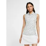 Nike W polo Dry Sleeveless Grid Print - světle šedé: Dámské S