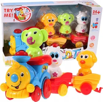 Hračka pro nejmenší Majlo Toys Mini Dudu Train