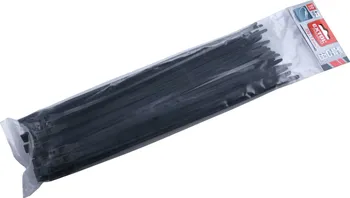 Stahovací páska Extol Premium PA66 8856238 černé 50 ks