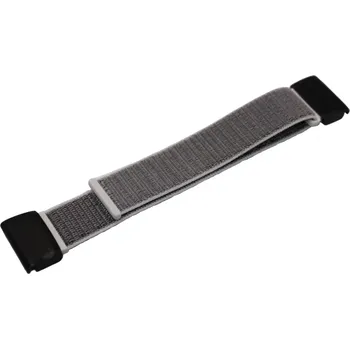 Ostatní příslušenství k chytrým hodinkám eses Nylonový řemínek pro Garmin - Šedo bílý, Černý QuickFit 26 mm