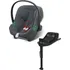 Autosedačka Cybex Aton B2 i-Size + báze One 2022 Steel Grey