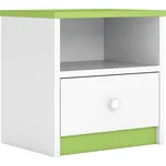 Dětský noční stolek Babydreams 40 cm zelený