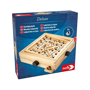 Desková hra Deluxe drevený labyrint