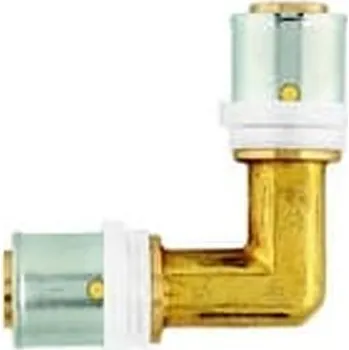 Herz koleno 90° lisovací 18x18 mm