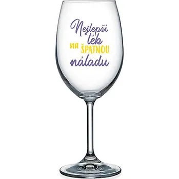 Sklenice Recenze Nekupto Nejlepší lék na špatnou náladu 440 ml