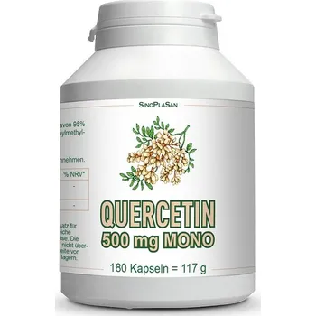 Přírodní produkt SinoPlaSan Quercetin 500 mg Mono 180 cps.
