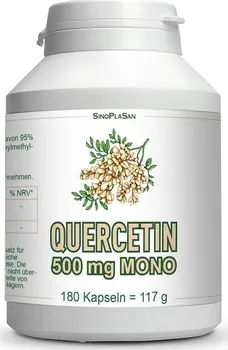 Přírodní produkt SinoPlaSan Quercetin 500 mg Mono 180 cps.