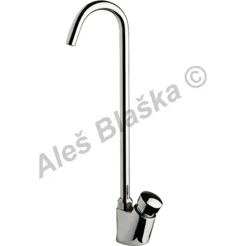 Vodovodní baterie Rubinetteria MCM International - Itálie | MCM 9054 stojánkové samouzavírací pítko - časové ,tlačné, tlačítkové - chrom - CHROM MCM.9054