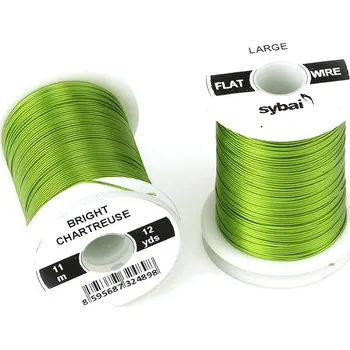 Sybai FLAT Colour Wire Large Bright Chartreuse