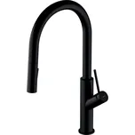 Omnires BEND BE6455BL Dřezová baterie, černá mat