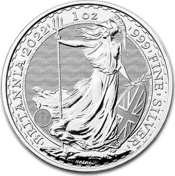 The Royal Mint Stříbrná mince Britannia 2022 1 oz