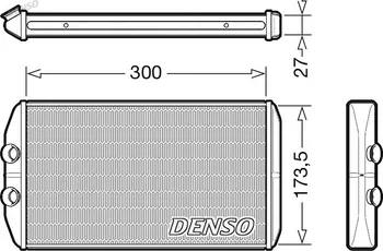 Výměník tepla DENSO DRR12008