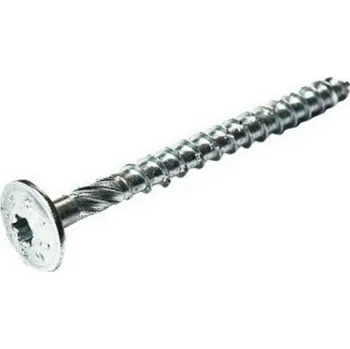 Vrut VDD 8/80 - Vruty do dřeva s talířovou hlavou s hvězdicovým šestihranem ZZ, bal=50