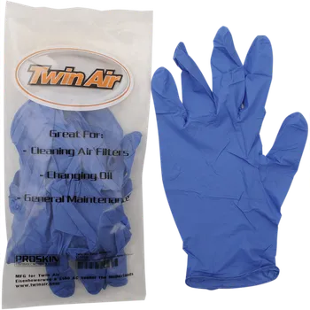 Pracovní rukavice Bezlatexové rukavice TWIN AIR NITRILE RUBBER GLVS - 10 kusů v balení