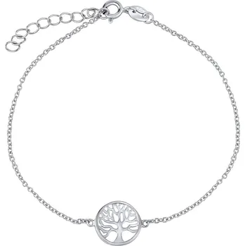 Šperk Stříbrný náramek Strom života s prodloužením JJJB851