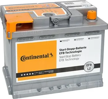 Autobaterie Continental 2800012038280 12V 60Ah 640A