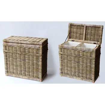 Koš na prádlo Ratanový prádelní koš LAUNDRY 2 PŘIHRÁDKY