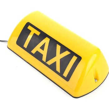 Maják Taxi světlo na střechu auta s magnetem 29 x 12,5 x 10,5 cm