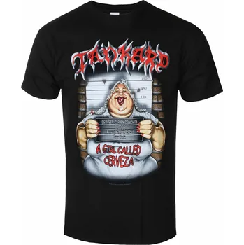 Tričko metal pánské Tankard - A GIRL CALLED CERVEZA - PLASTIC HEAD - PH12617