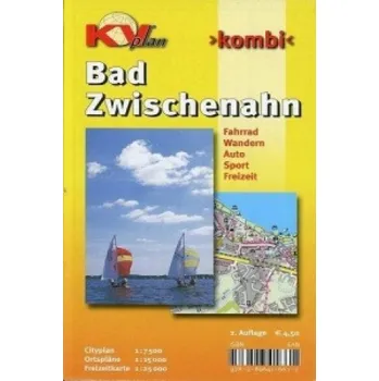 Bad Zwischenahn, KVplan, Radkarte/Knotenpunktkarte/Wanderkarte/Stadtplan, 1:30.000 / 1:15.000 / 1:7.500 (DE)
