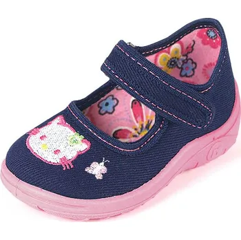 Dívčí bačkory NAZO PPHU Domácí obuv, papučky-přezůvky 009DA Velikost: 18