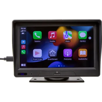 Multimediální centrum Monitor 7" s Apple CarPlay, Android auto, Bluetooth, DUAL DVR