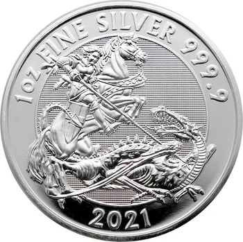 The Royal Mint Stříbrná mince Valiant 2021 1 Oz