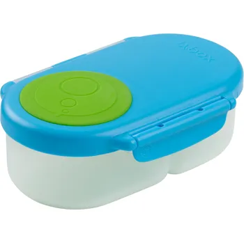 B.box Svačinový box malý 350 ml, Modrý/zelený