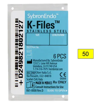 SybronEndo K-Files, 6 ks Varianta: 050 21 mm