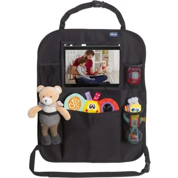 Organizér do auta Chicco Organizér do auta s držákem na iPad 58 x 22,8 x 22,8 cm černý
