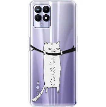 Pouzdro na mobilní telefon Odolné silikonové pouzdro iSaprio - Hang in there - Realme 8i