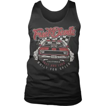 Pánské tílko Pánské tílko Fuel Devils Fast And Loud Tank Top - velikost XXL