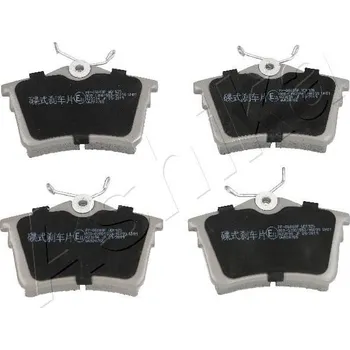 Brzdová destička Sada brzdových destiček, kotoučová brzda ASHIKA 51-00-0600