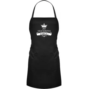 Žertovný předmět Její veličenstvo babička - zástěra- Tričkový.cz
