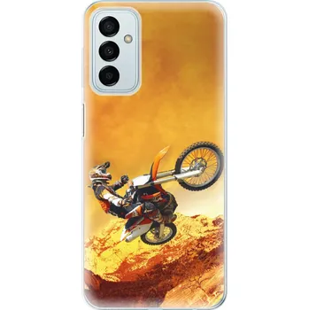 Pouzdro na mobilní telefon Odolné silikonové pouzdro iSaprio - Motocross - Samsung Galaxy M23 5G